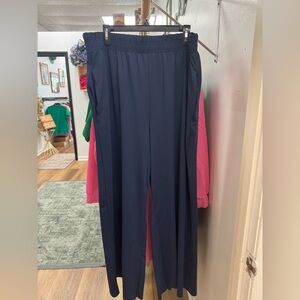 NWT Navy Blue Wide-Leg Pants
